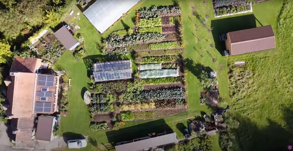 Homeacres property viewed from above