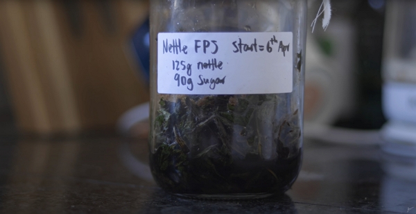 Labelled jar