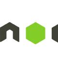 The NodeJS logo, from NodeJS website