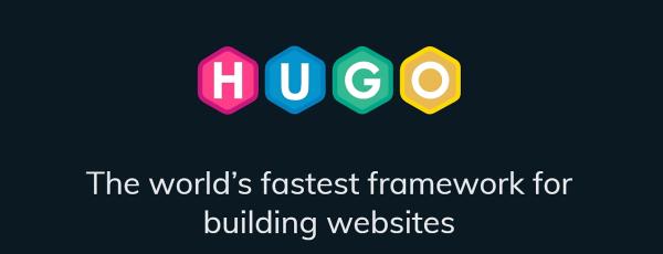 Hugo homepage