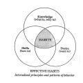 Internalized principles and patterns of behavior