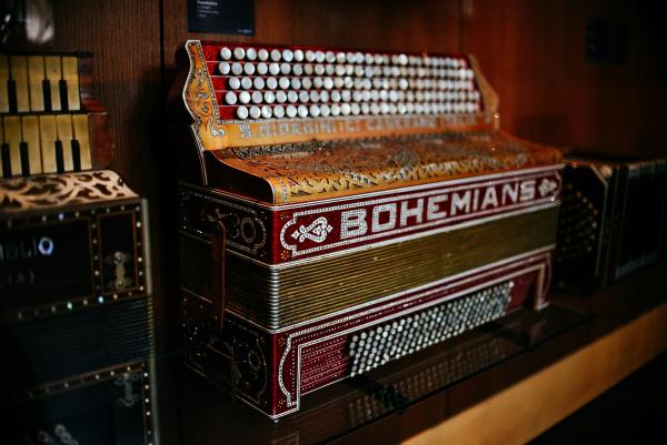 A vintage accordeon