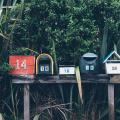 Some physical mailboxes of different design styles