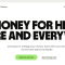 Homepage of Wise's website