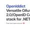 Screenshot of Openiddict homepage