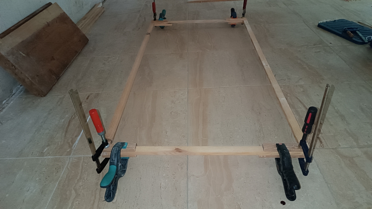 Pre-assembly complete.