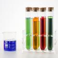 Chemistry set with 4 tubes, Erlenmeyer flask and a beaker