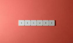 The word "Secure" in scrabble letters