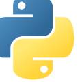 You can find the original Azure logo on https://en.m.wikipedia.org/wiki/File:Python-logo-notext.svg